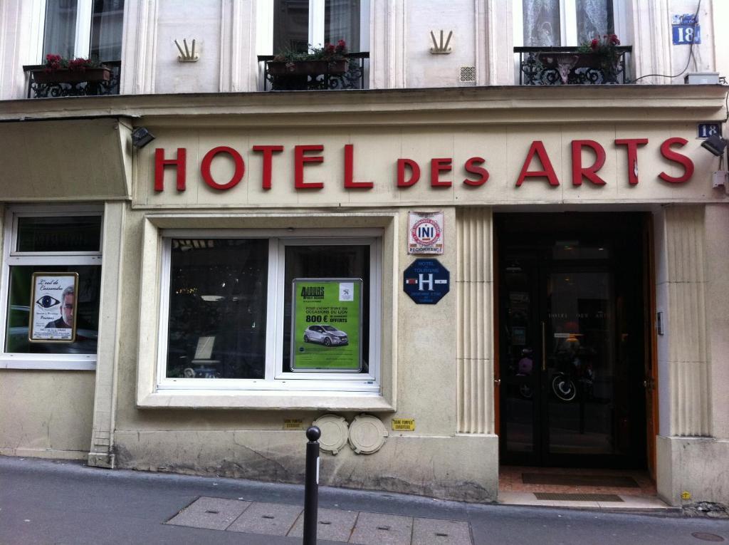 Hotel Des Arts Paris Exterior photo